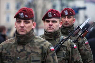 Odsłonięcie tablicy upamiętniającej ofiary operacji polskiej NKWD – Kraków, 8 stycznia 2018. Fot. Sławomir Kasper #2