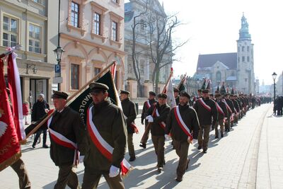 Obchody Narodowego Dnia Pamięci Żołnierzy Wyklętych w Krakowie