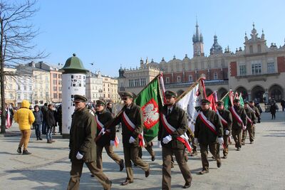Obchody Narodowego Dnia Pamięci Żołnierzy Wyklętych w Krakowie
