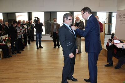 Prezes IPN wręczył w Krakowie Krzyże Wolności i Solidarności