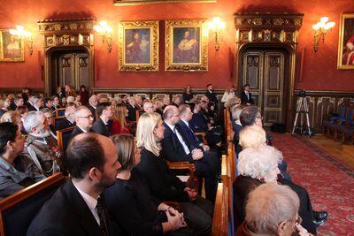 W Collegium Novum odsłonięto tablicę upamiętniającą tajne nauczanie na UJ