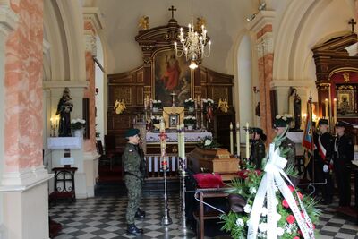 Na cmentarzu Rakowickim pochowano por. Zenona Malika ps. „Muszka”