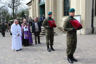 Na cmentarzu Rakowickim pochowano por. Zenona Malika ps. „Muszka”
