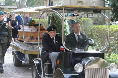 Na cmentarzu Rakowickim pochowano por. Zenona Malika ps. „Muszka”