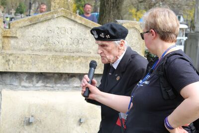 Na cmentarzu Rakowickim pochowano por. Zenona Malika ps. „Muszka”