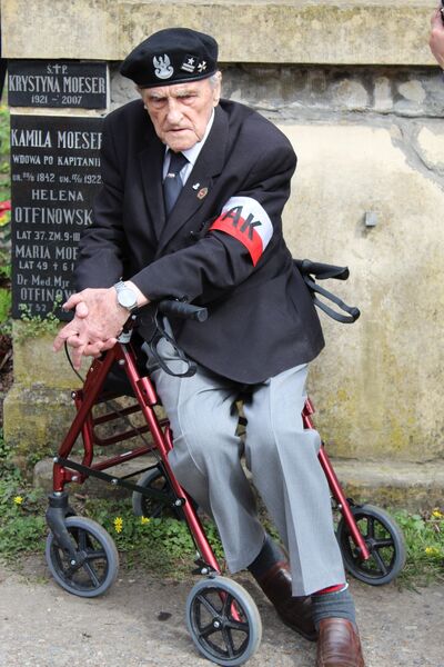 Na cmentarzu Rakowickim pochowano por. Zenona Malika ps. „Muszka”