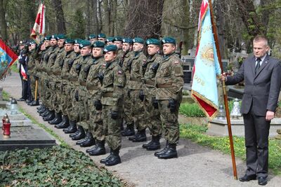 Na cmentarzu Rakowickim pochowano por. Zenona Malika ps. „Muszka”