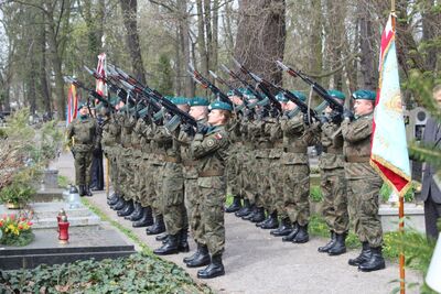 Na cmentarzu Rakowickim pochowano por. Zenona Malika ps. „Muszka”