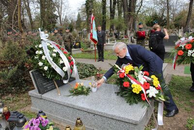 Na cmentarzu Rakowickim pochowano por. Zenona Malika ps. „Muszka”