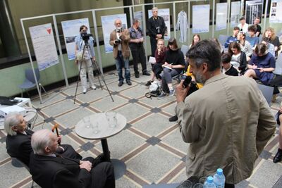 Projekcja filmu „Kochankowie z lasu” w reż. Arkadiusza Gołębiewskiego oraz spotkanie z bohaterami dokumentu Stefanią i Wacławem Szaconiami