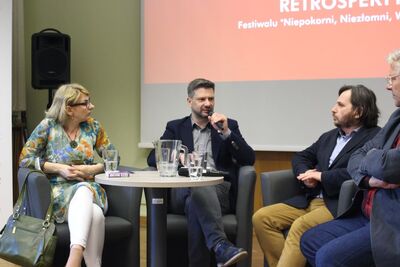 Dyskusja „Czy tragiczny los Wyklętych może być wzorem?” z udziałem dyrektora Oddziału IPN w Krakowie dr. hab. Filipa Musiała