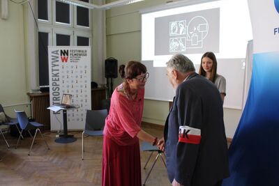 Warsztaty dla młodzieży „Nagraj dziadka komórką” z udziałem mjr. Janusza Kamockiego ps. „Mamut”