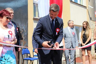 W Ciężkowicach odsłonięto mural przedstawiający Ignacego Jana Paderewskiego