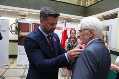 W Krakowie wręczono Krzyże Wolności i Solidarności