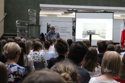 Uroczystość na zakończenie projektu edukacyjnego poświęconego Kresom