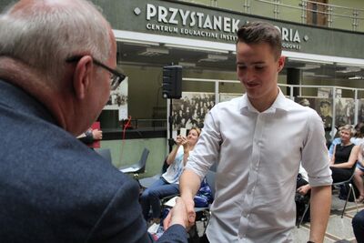 Uroczystość na zakończenie projektu edukacyjnego poświęconego Kresom