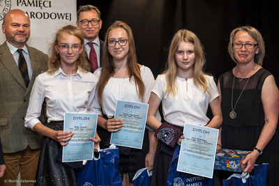 Uroczysta gala konkursu „O Naszą Niepodległą!” – Warszawa, 8 czerwca 2018. Fot. Marcin Jurkiewicz (IPN)