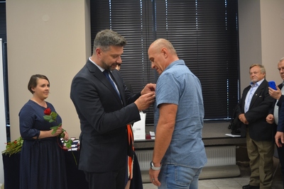 Uroczystość wręczenia Krzyży Wolności i Solidarności – Kielce, 22 czerwca