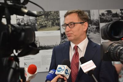 Konferencja prasowa w kieleckim Centrum Edukacyjnym IPN na temat Dnia Walki i Męczeństwa Wsi Polskiej