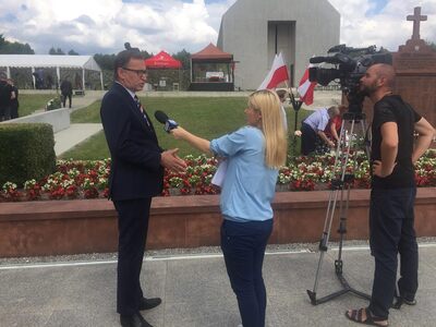 Uroczystości w 75. rocznicę pacyfikacji Michniowa