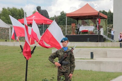 Uroczystości w 75. rocznicę pacyfikacji Michniowa