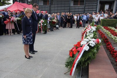 Uroczystości w 75. rocznicę pacyfikacji Michniowa