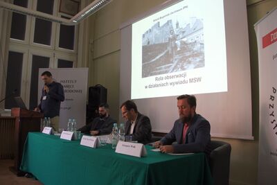 Konferencja naukowa „Obserwacja w służbie SB” – Kraków, 18 września 2018