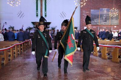 Odsłonięcie tablicy pamięci mieszkańców Ziemi Oświęcimskiej, walczących o wolność i niepodległość