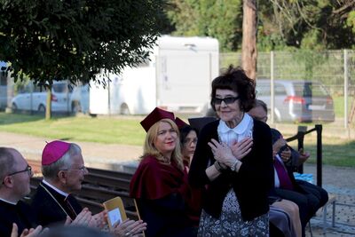 Odsłonięcie pomnika rtm. Witolda Pileckiego w Oświęcimiu