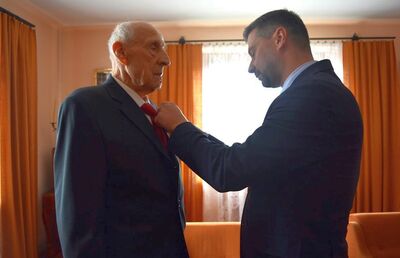 Krzyż Wolności i Solidarności dla Ryszarda Macherskiego