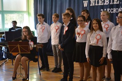 Odsłonięcie tablic upamiętniających pobyt oddziału Józefa Piłsudskiego w Parszowie i Świętej Katarzynie