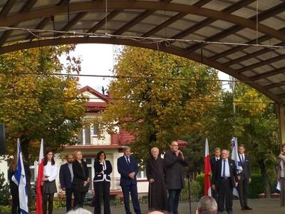 Przedstawiciele Oddziału IPN w Krakowie uczestniczyli w uroczystościach poświęconych ofiarom likwidacji getta w Brzesku