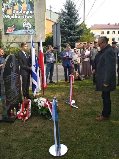 Przedstawiciele Oddziału IPN w Krakowie uczestniczyli w uroczystościach poświęconych ofiarom likwidacji getta w Brzesku