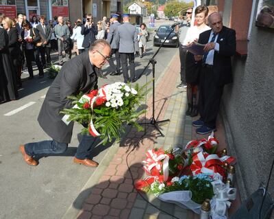 Przedstawiciele Oddziału IPN w Krakowie uczestniczyli w uroczystościach poświęconych ofiarom likwidacji getta w Brzesku