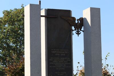 W Gręboszowie niedaleko Dąbrowy Tarnowskiej odsłonięto Pomnik Niepodległości