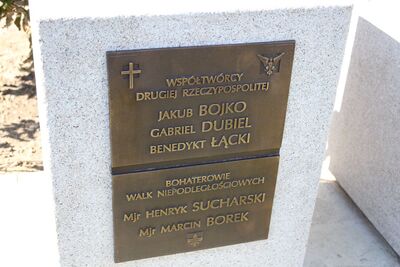 W Gręboszowie niedaleko Dąbrowy Tarnowskiej odsłonięto Pomnik Niepodległości