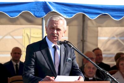 W Gręboszowie niedaleko Dąbrowy Tarnowskiej odsłonięto Pomnik Niepodległości