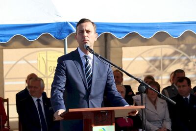 W Gręboszowie niedaleko Dąbrowy Tarnowskiej odsłonięto Pomnik Niepodległości