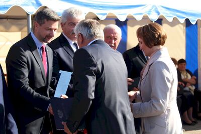 W Gręboszowie niedaleko Dąbrowy Tarnowskiej odsłonięto Pomnik Niepodległości