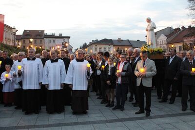 Wadowickie uroczystość z okazji 40. rocznicy wyboru kard. Karola Wojtyły na papieża
