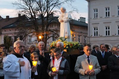 Wadowickie uroczystość z okazji 40. rocznicy wyboru kard. Karola Wojtyły na papieża