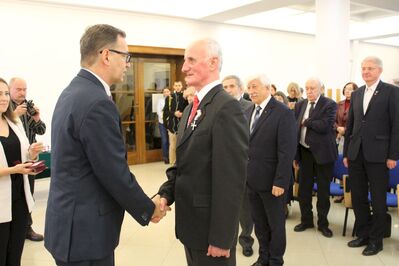 Uroczystość wręczenia Krzyży Wolności i Solidarności – Kraków, 9 listopada 2018