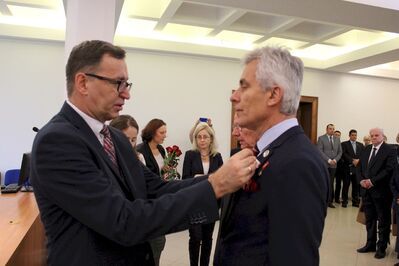 Uroczystość wręczenia Krzyży Wolności i Solidarności – Kraków, 9 listopada 2018