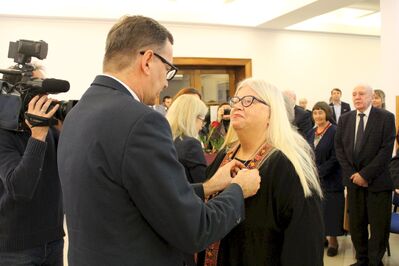 Uroczystość wręczenia Krzyży Wolności i Solidarności – Kraków, 9 listopada 2018