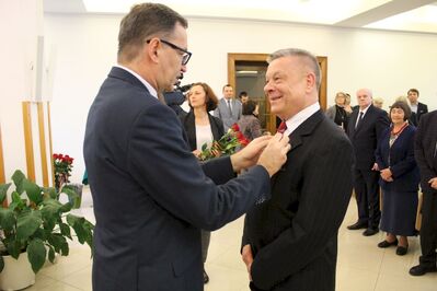 Uroczystość wręczenia Krzyży Wolności i Solidarności – Kraków, 9 listopada 2018