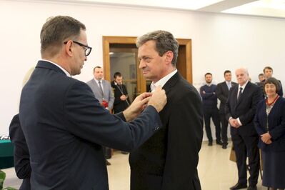 Uroczystość wręczenia Krzyży Wolności i Solidarności – Kraków, 9 listopada 2018