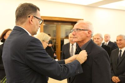 Uroczystość wręczenia Krzyży Wolności i Solidarności – Kraków, 9 listopada 2018