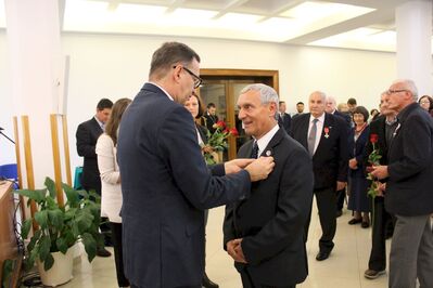 Uroczystość wręczenia Krzyży Wolności i Solidarności – Kraków, 9 listopada 2018