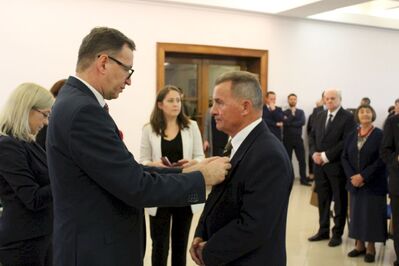 Uroczystość wręczenia Krzyży Wolności i Solidarności – Kraków, 9 listopada 2018