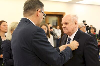 Uroczystość wręczenia Krzyży Wolności i Solidarności – Kraków, 9 listopada 2018